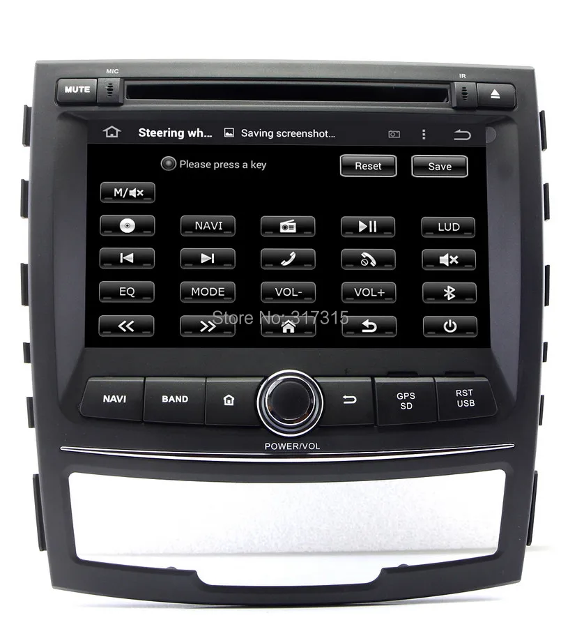 Cheap Android 5.1 Car DVD Player for Ssangyong Korando 2010 2011 2012 2013 with GPS Navigation Radio BT USB DVR WIFI Stereo Audio 1