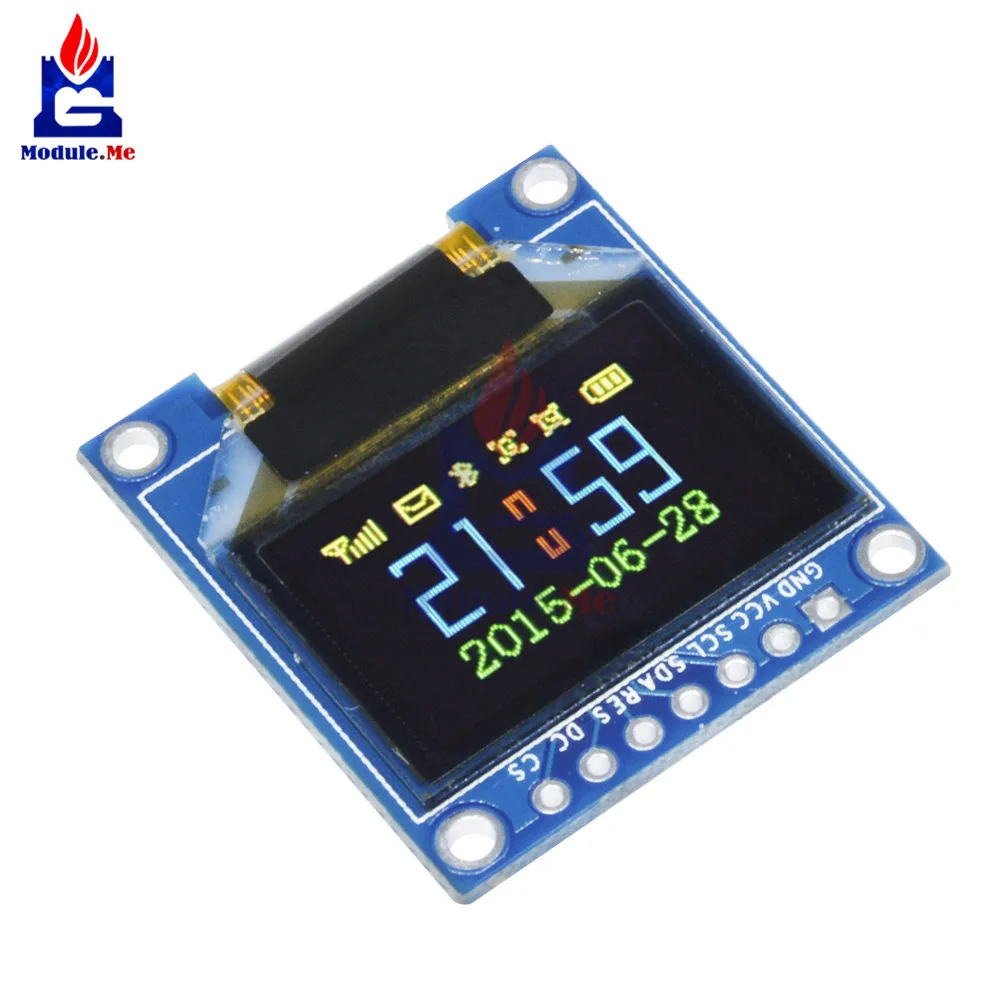 65K Color 96*64 OLED Display Serial SPI LCM Module for Arduino Uno R3 51 3.3v 5v