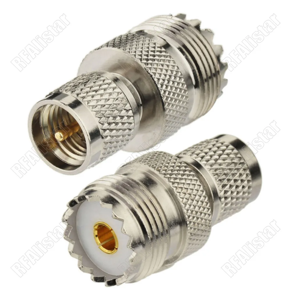 RF адаптер Mini UHF MiniUHF Male к Female PL259 Kenwood Антенна для Motorola | Обустройство дома