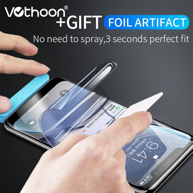 

Vothoon Hydrogel Protector Film For iphone xs Full Cover Screen Protector For iphone Xs Xr Xs Max Screen Protector Film