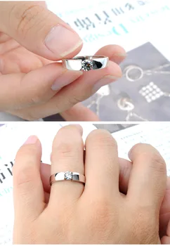 

100% 9K Gold Moissanite Diamond man Ring D color VVS With national certificate MO-jh022