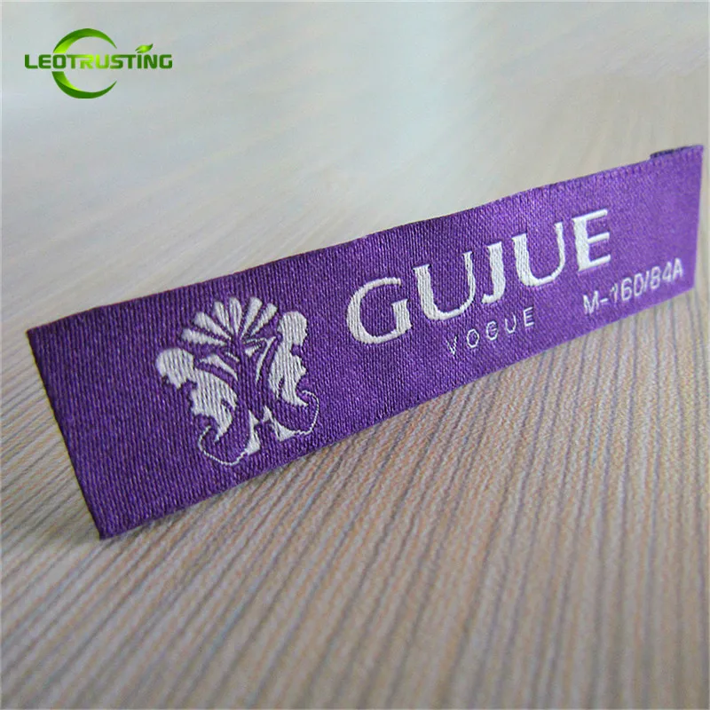 1000 шт. тканые этикетки для одежды с вышивкой|woven clothing labels|clothing brand labelsclothing labels |