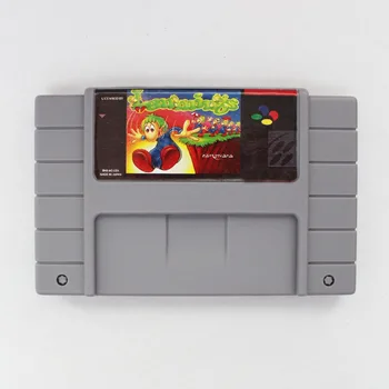 

Lemmings 16 bit Big Gray Game Card For NTSC Game Player Drop Shipping