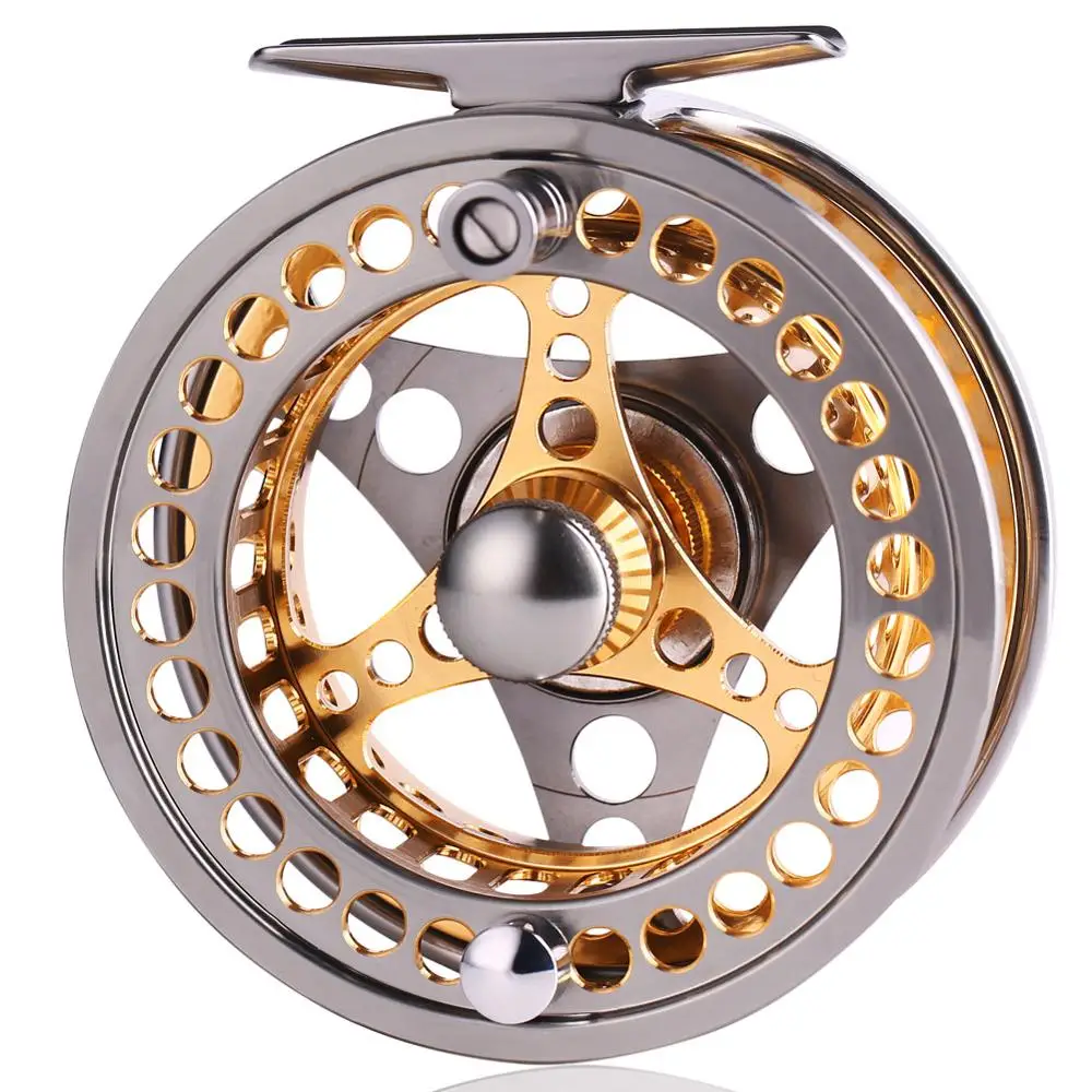 Varilla de pesca con mosca Sougayilang 2,7 m Combo peso ligero Barra de mosca verde negra portátil y aleación de aluminio mecanizada por CNC vuela carrete Kit - 2