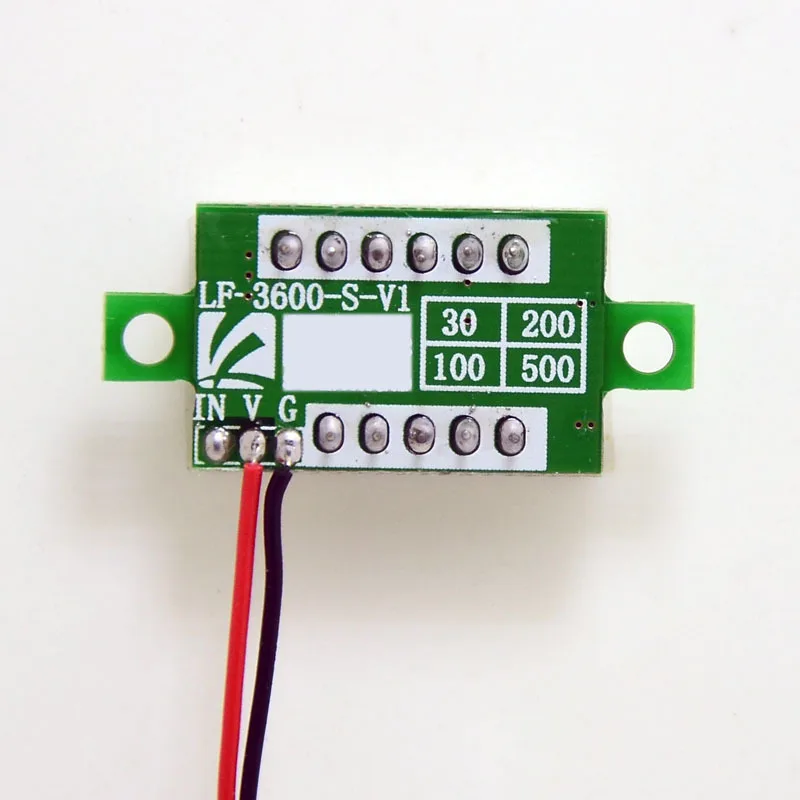 DIY красный синий цифровой светодиодный мини дисплей модуль DC2.5V-32V DC0-100V вольтметр тестер напряжения измерительный прибор с панелью для мотоцикла