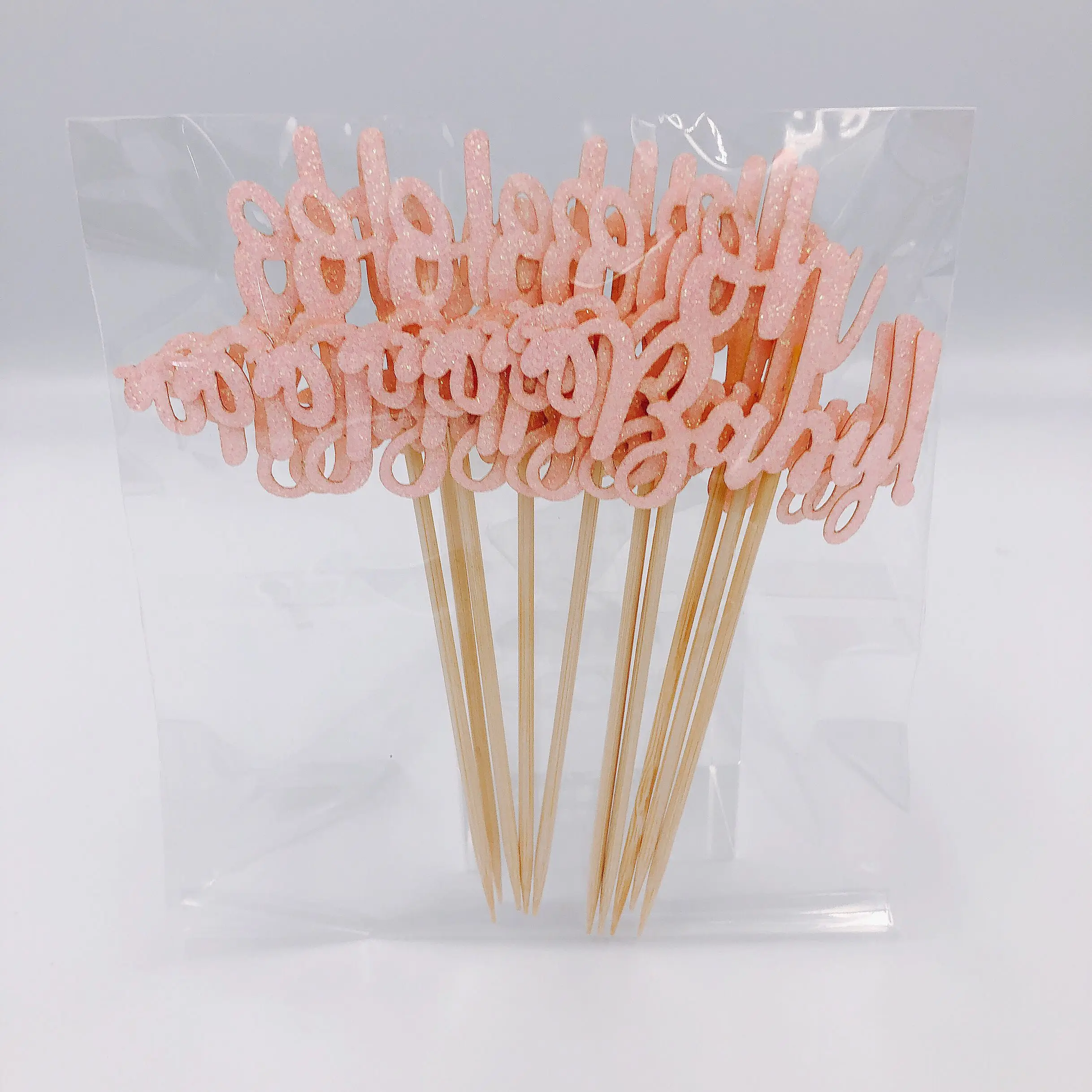 Tronzo 20 шт Золотой Розовый Блеск Oh Baby Wild One Cupcake 1 й День рождения пол раскрывает торт