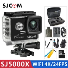 Оригинальная Спортивная Экшн-камера SJCAM SJ5000X Elite Gyro WiFi 4K 24fps 2K 30fps для дайвинга 30M Водонепроницаемая камера NTK96660 SJ 5000 для автомобиля DV