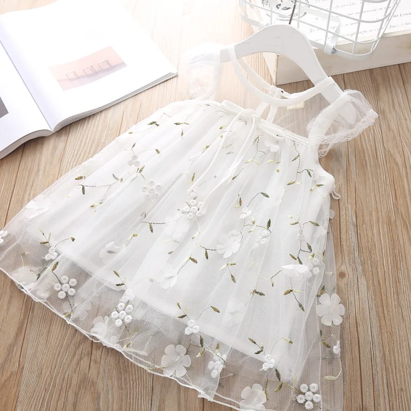 Party Wedding Dress Baby Girls Lace Clothes