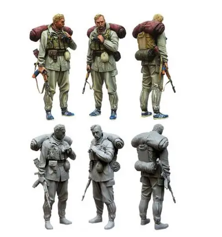 

1/35 Resin Figure Commander of Special Troops Gru 1pc Model Kits