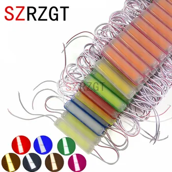 

20 pcs/lot 2W/pcs injection COB LED Module with lens 160 degree,DC 12V advertising light,Led Backlight For Channel Letters