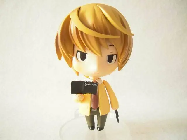 

Huong Anime Figure 10 CM Cute Nendoroid Death Note Yagami Light #12 PVC Action Figure Collectible Model Toy