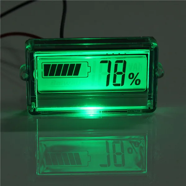 

Digital Battery Capacity Tester 12V 24V 36V 48V LCD Indicator Lithium Power Supply Check Meter For Lead-acid Lithium LiPo