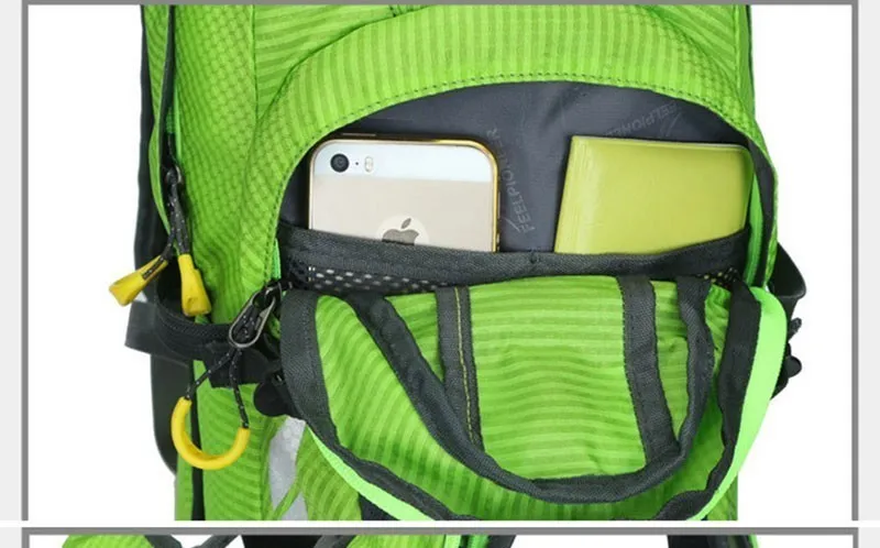 Perfect Waterproof MTB Bike Hydration Breathable 15L Backpack+2L Water Bags Large Capacity Bicycle Bags Cycling Knapsack Travel Packsack 49