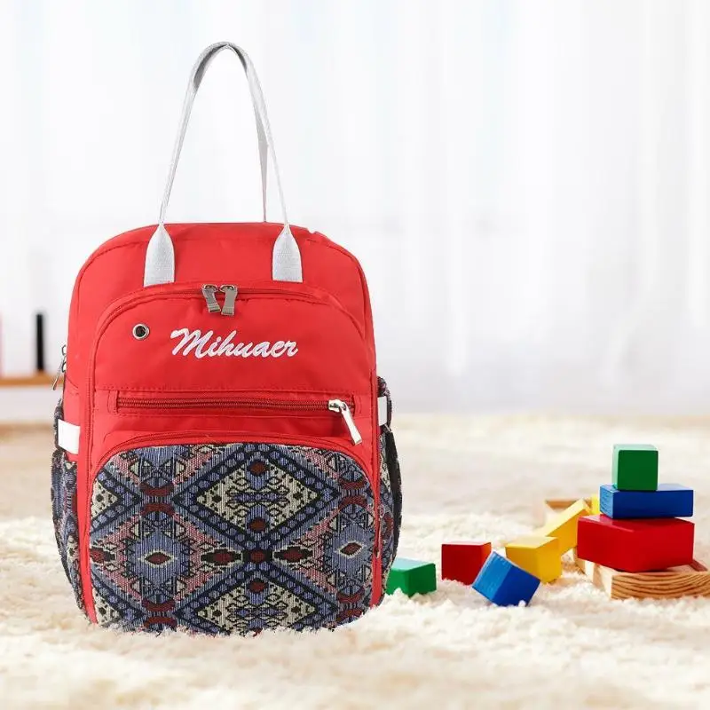 Модная сумка для подгузников для мам и мам, переносная сумка для пеленок, сумка для пеленок для путешествий, шикарный рюкзак для пеленок, сумка для ухода за ребенком