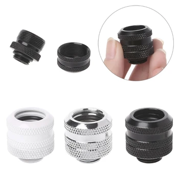 

OD14mm Hard Tube Fitting Hand Compression Fitting G1/4'' 10x14mm Hard Pipe