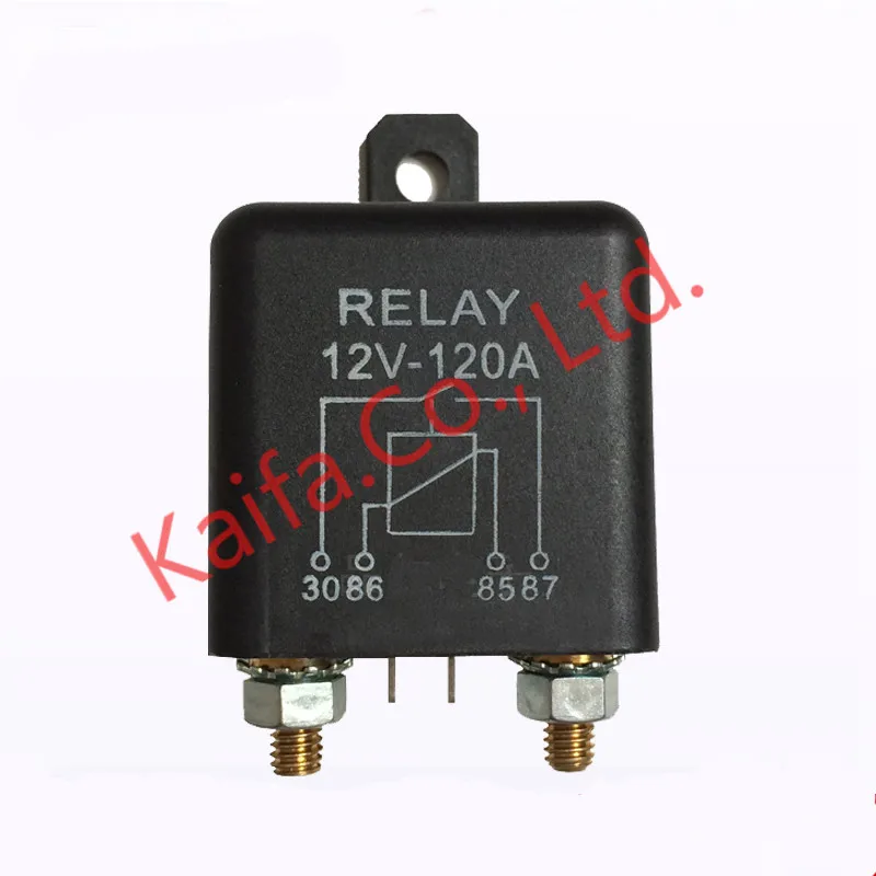 

Car Truck Motor Automotive high current relay 12V 120A 2.4W Continuous type Automotive relay car relays free shipping