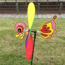 1 шт. милый 3D большой животное пчела ветряная мельница ветряная вертушка дворовый садовый декор Детская игрушка Подарки