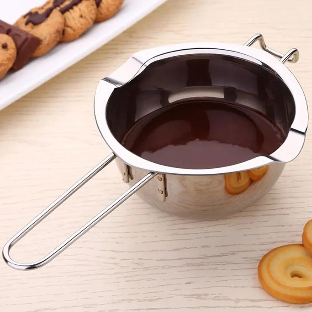 

TPFOCUS Stainless Steel Chocolate Melting Pot Butter Heated Pan Kitchen Baking Tool