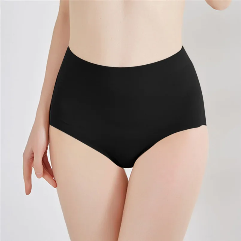 New Women Summer Sexy Brief Panties Seamless Mid-Waist Butt Hip Enhancer Shaper Shaping Panties Underwear Dropshipping #4R14 (5)