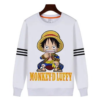 

ONE PIECE Sweatershirt ONE PIECE Monkey D. Luffy Hoody Swatershirt Roronoa Zoro Tony Tony Chopper Sanji Sweatshirt with fleece