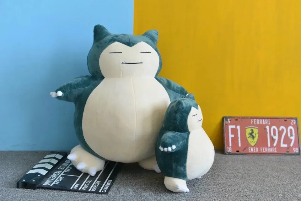 30 см-45 см Snorlax высокое качество плюшевая игрушка kawaii плюшевая аниме мягкая чучело Кукла Детская Gif кукла подарок на день детей