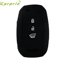 CARPRIE Super drop shipNew Silicone Key Cover Car Keychain For Remote Control for KIA K3 RIO K3 accessories Mar714