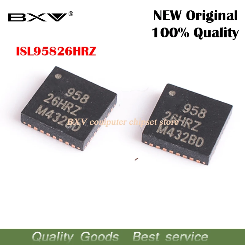 

Free shipping 5pcs ISL95826HRZ ISL95826 95826HRZ 95826 26HRZ QFN-32 new original