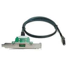 Сервер кабель передачи данных Sff-8088 мама к Sff-8087 компьютер жесткий диск данных 1 м