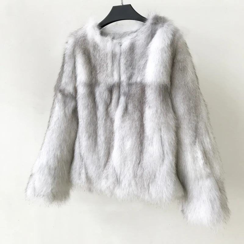 Пальто из настоящего меха лисы, меховая куртка на заказ, большие размеры, фабричная настоящая цена, жилет из натурального меха, женские пальто, tsr476