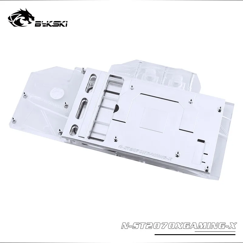  Bykski Water Block use for ZOTAC RTX2070 8GB X-GAMING OC / Gaming RTX2070 AMP / Full Cover Copper R