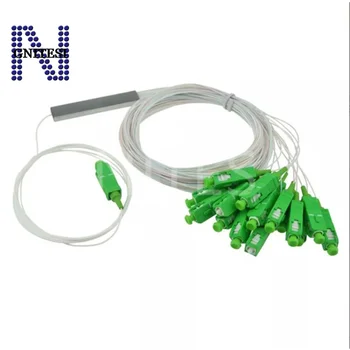 

Hot sale!5pcs/lot High quality 1x16 SC APC single mode fiber optical pls splitter