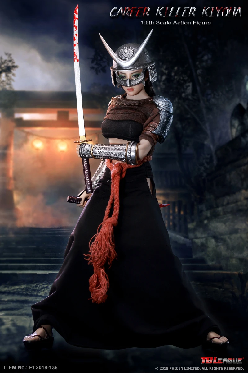 

TBLeague PHICEN Seamless Female Body Japanese CAREER KILLER KIYOHA 1/6 Figure