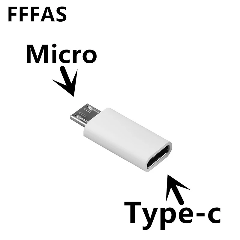 

CatXaa Type-c to Micro USB Android Phone Cable Type C Adapter Fast Charger Data Converter for Xiaomi Huawei Letv Sumsang Cable
