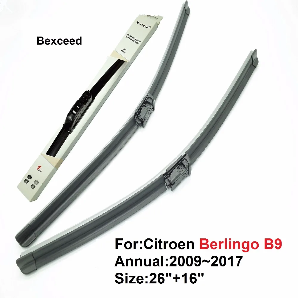 1 Set 26"+16" High Quality Bexceed of Car Windshield Special Wiper