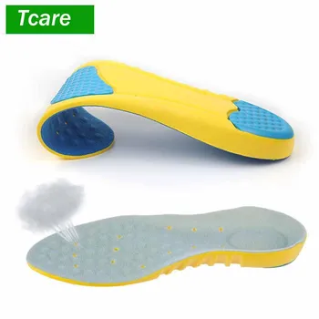 

1 Pair PU Sport Insoles Sweat Absorption Pads Running Sport Shoe Inserts Breathable Insoles Foot Care Expert Men And Women