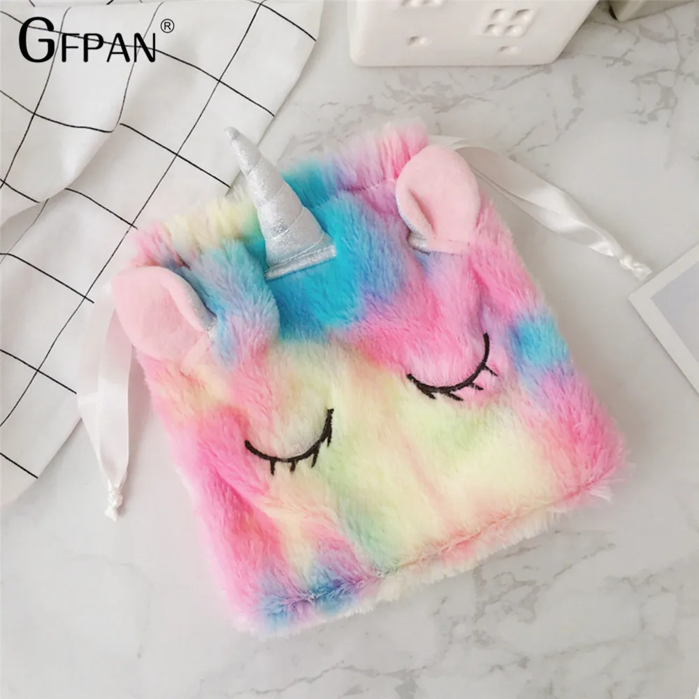 1pc Super Quality Sweet unicorn eyes mask headband Kawaii Animal Plush Cartoon Christmas Gift Stuffed Unicorn Toys for Children