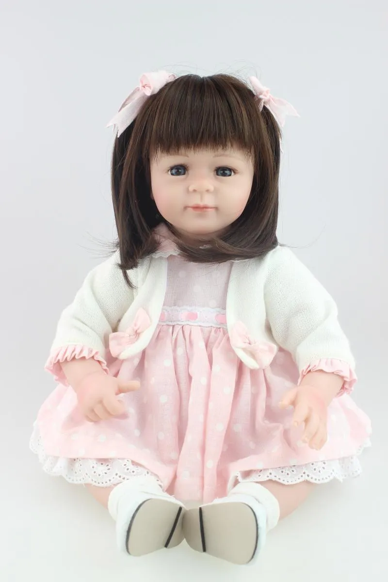 9 Inch Girl Doll Princess Doll with Clothes,Vivid Vinyl Doll Toys for Children Christmas Present