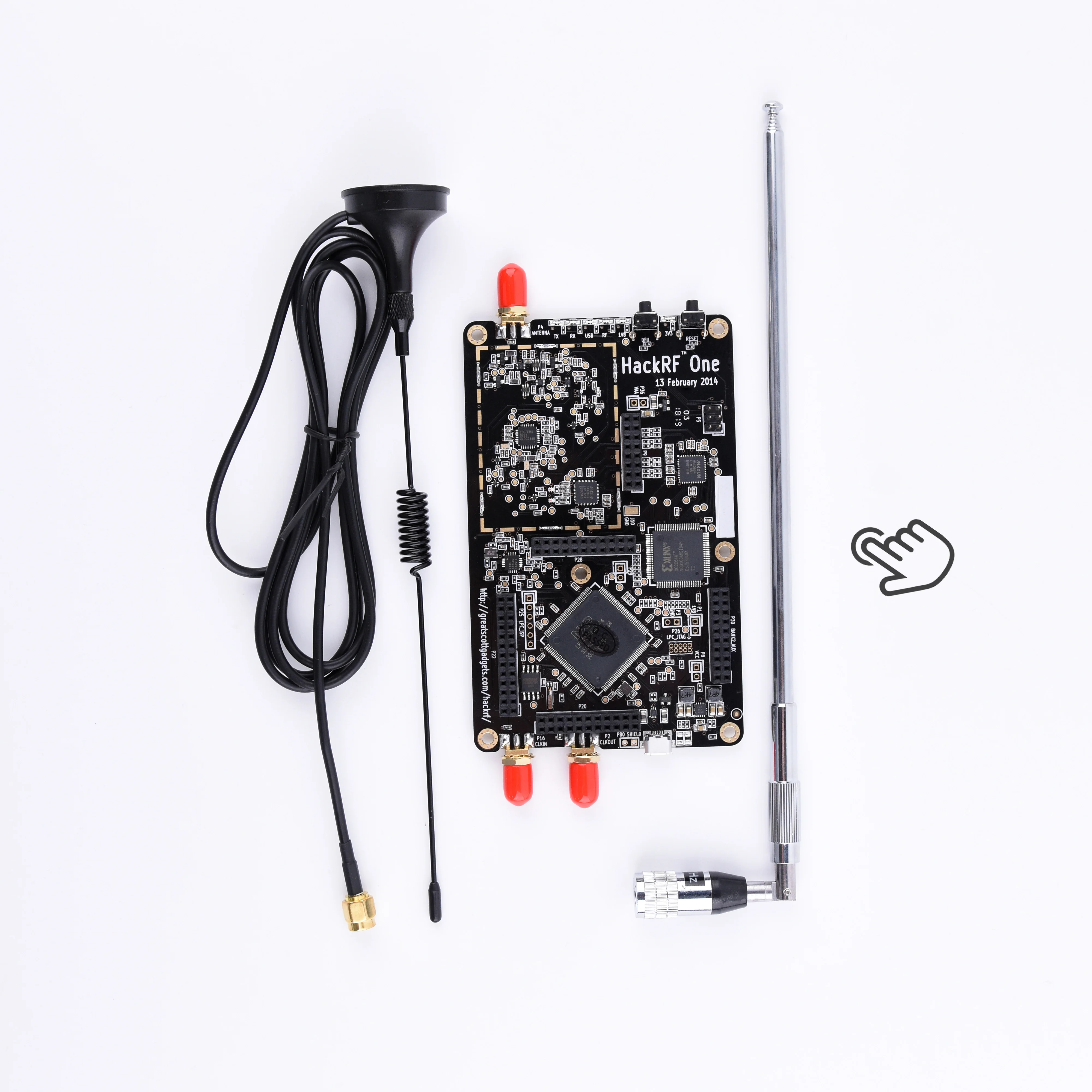 Антенна для hackrf one 136MHz 174MHz антенны доски с открытым исходным кодом 48 860