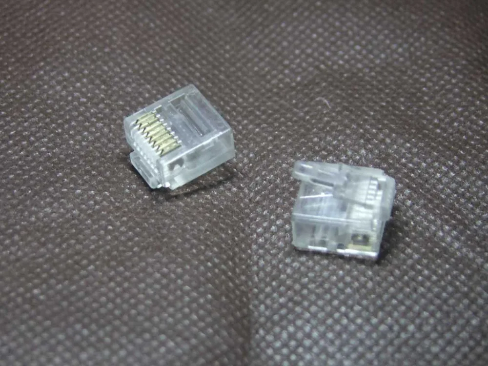 GONGFENG новый разъем RJ45 специальный короткий 8P кристалл 8P8C 100 шт./лот|connector rg59|crystal