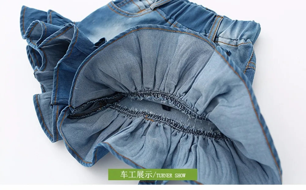 Calças de Brim Chumhey Bebê Meninas Shorts Verão Denim Macio Calças Curtas Menina Bordado Animal Quentes Crianças Roupas Toldder 3-8 t 10 Cheap Jeans