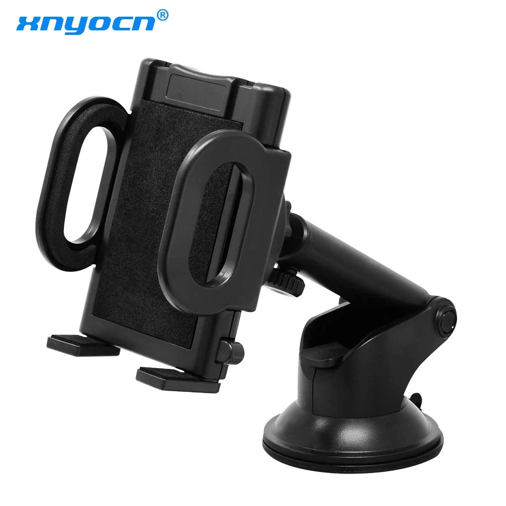 

Xnyocn Universal Automatic Car Phone Holder For Samsung Galaxy S9 S8 Car Holder For Phone In Car For iPhone XS 8 7 6 6S Plus XR