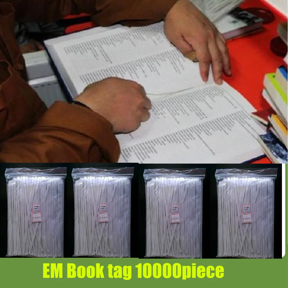 Яркая бирка для безопасности библиотеки 10000 шт. 16 см многоразовые магнитные бирки