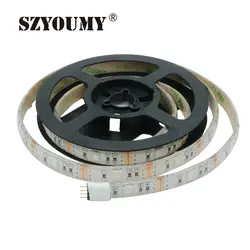 SZYOUMY Батарея питание Светодиодные ленты 5050 SMD 50 см 1 м 2 м теплый белый гамма IP65 Водонепроницаемый гибкие Светодиодные ленты свет шнура