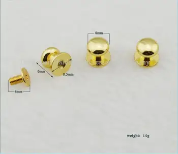 

(20 pieces/lot) bag commonly used thick flank pacifier rivets bag handbag hardware accessories