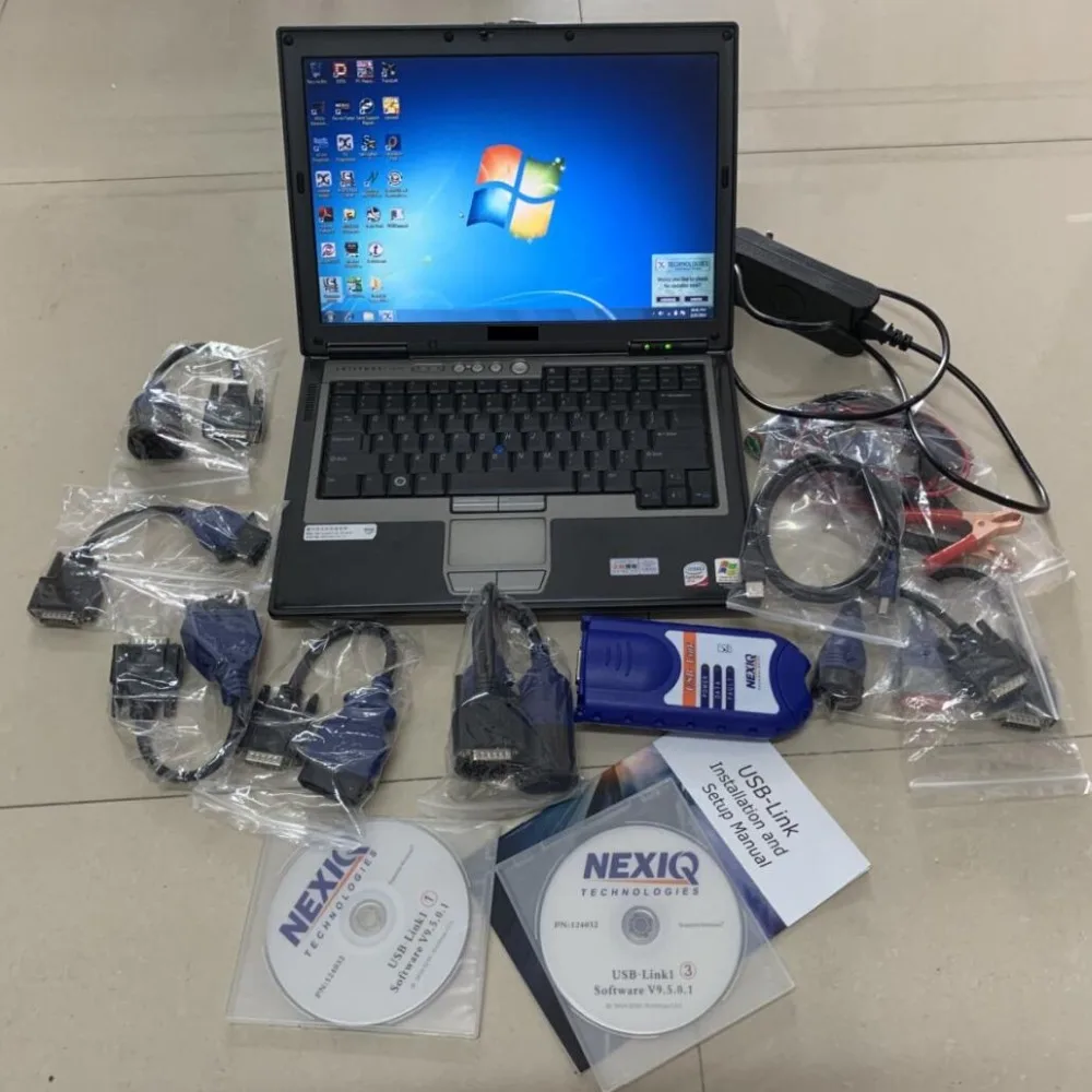 Тяжелый грузовик инструменту диагностики NEXIQ 125032 USB Link с программного