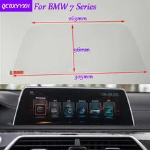 Автомобильный Стайлинг 10,2 дюймов gps навигационный экран Стеклянная Защитная пленка-стикер для BMW 7 серии Авто аксессуары управление ЖК-экраном