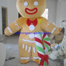 Лучший изготовленный из материала EVA шлем имбирный человек талисман костюмы мультфильм одежда день рождения для вечеринок и маскарадов 900