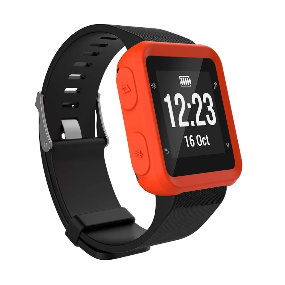 OOTDTY силиконовый кожаный чехол для Garmin Forerunner 35 Approach S20 спортивные часы