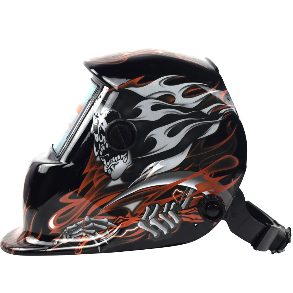 Сварочная маска для шлема автоматическая замена головная лента TIG 107 Red