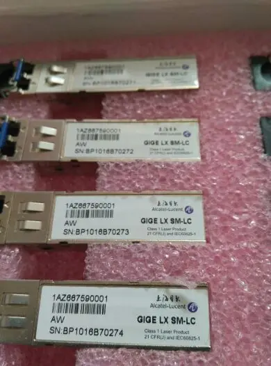 Alcatel-Lucent GIGE LX SM-LC1.25G 10 км 1AZ667590001 SFP оптический модуль